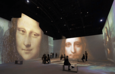 Uma jornada imersiva pela vida e obra de Leonardo da Vinci acaba de chegar a São Paulo