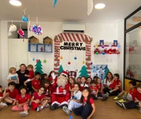 Santa Claus at Puzzle